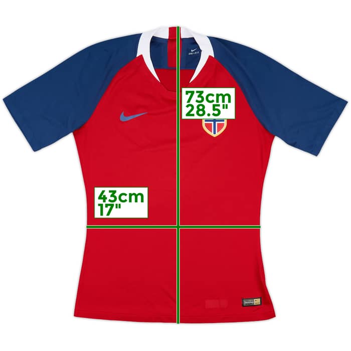 2018-19 Norway Authentic Home Shirt - 10/10 - (M)