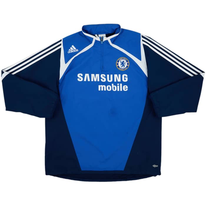 2007-08 Chelsea adidas Track Jacket - 7/10 - (L/XL)