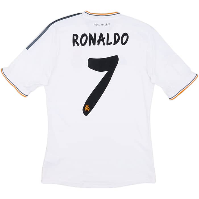2013-14 Real Madrid Home Shirt Ronaldo #7 - 6/10 - (S)