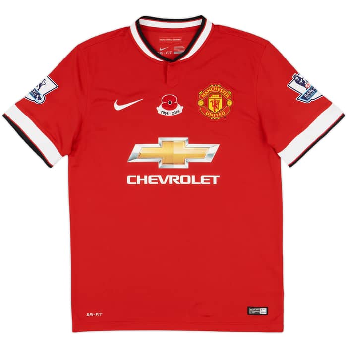 2014-15 Manchester United Home Shirt Di Maria #7 - 4/10 - (M)