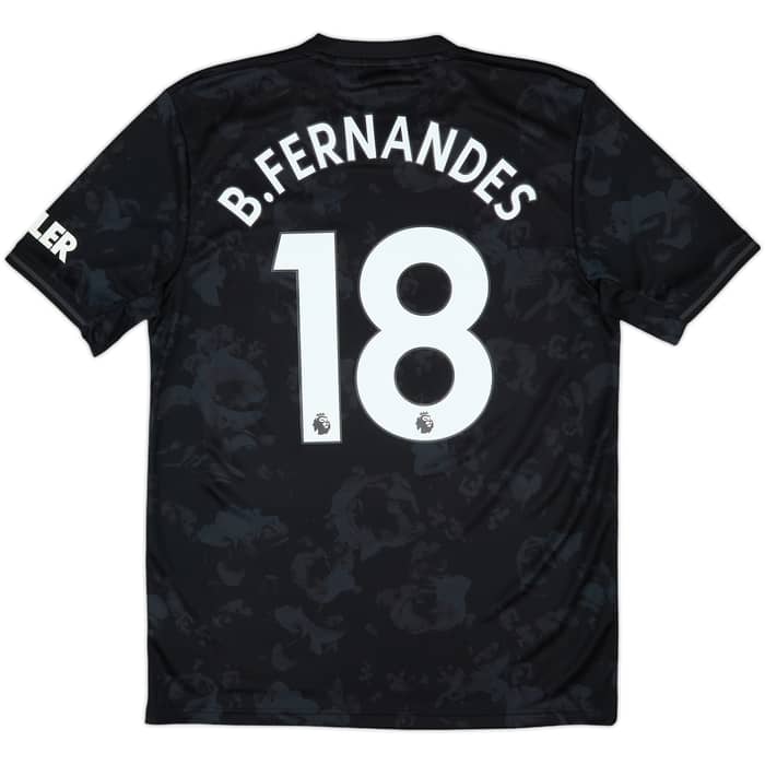 2019-20 Manchester United Third Shirt B.Fernandes #18 (M)