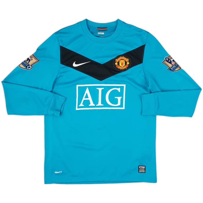 2009-10 Manchester United GK Shirt Van Der Sar #1 - 6/10 - (S)