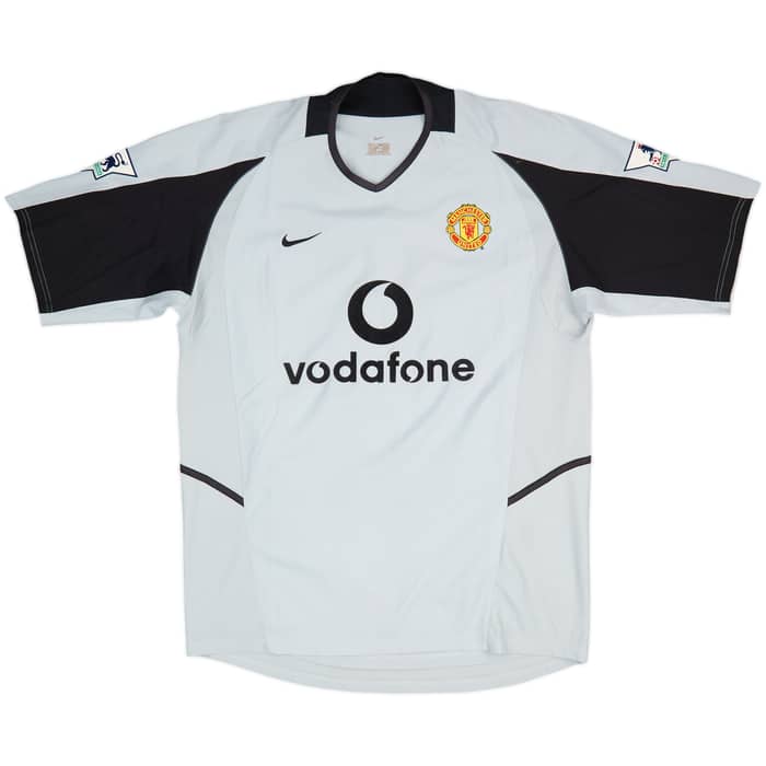 2002-04 Manchester United GK S/S Shirt Barthez #1 - 8/10 - (XL)