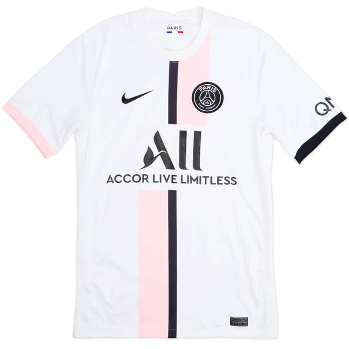 2021-22 Paris Saint-Germain Away Shirt Neymar Jr #10 - 7/10 - (S)