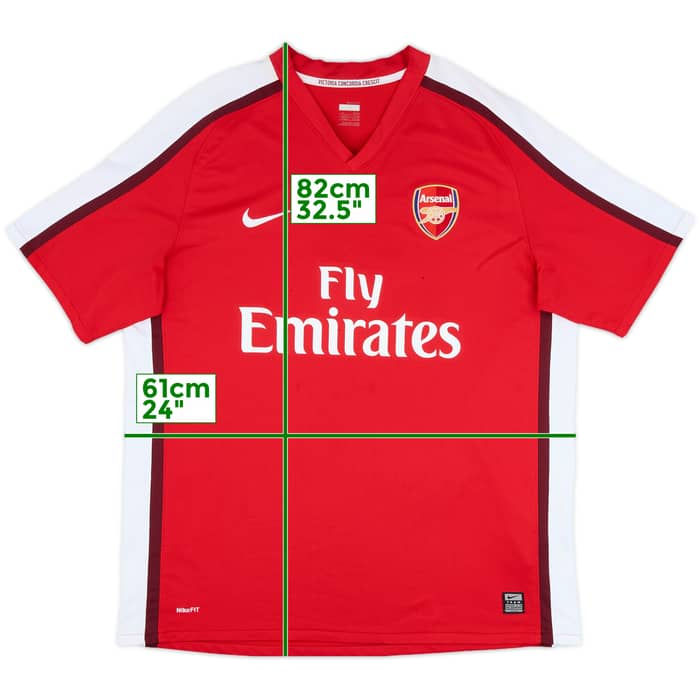 2008-10 Arsenal Home Shirt - 5/10 - (XL)