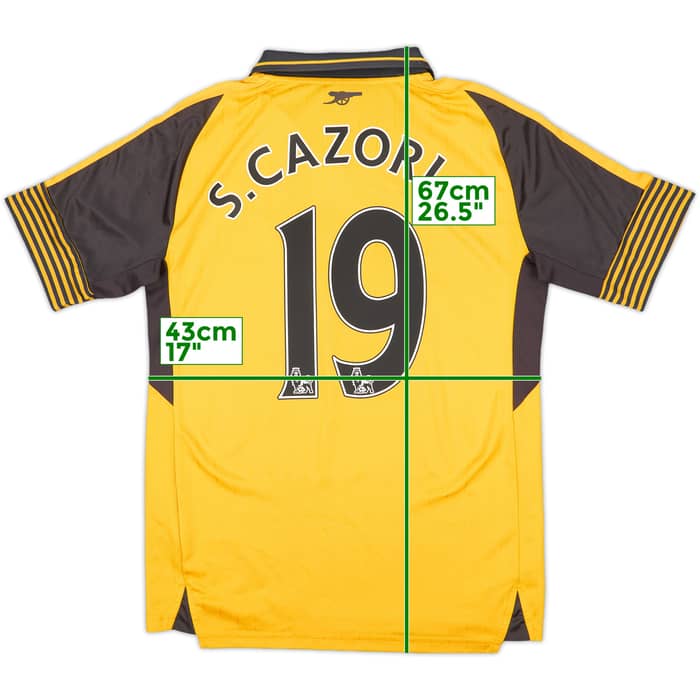2016-17 Arsenal Away Shirt S.Cazorla #19 - 6/10 - (S)