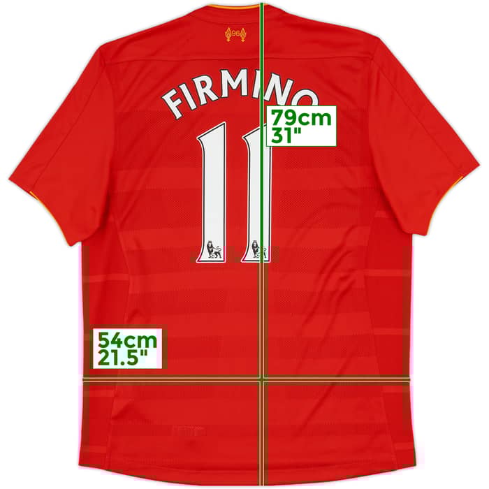2016-17 Liverpool Home Shirt Firmino #11 - 8/10 - (L)