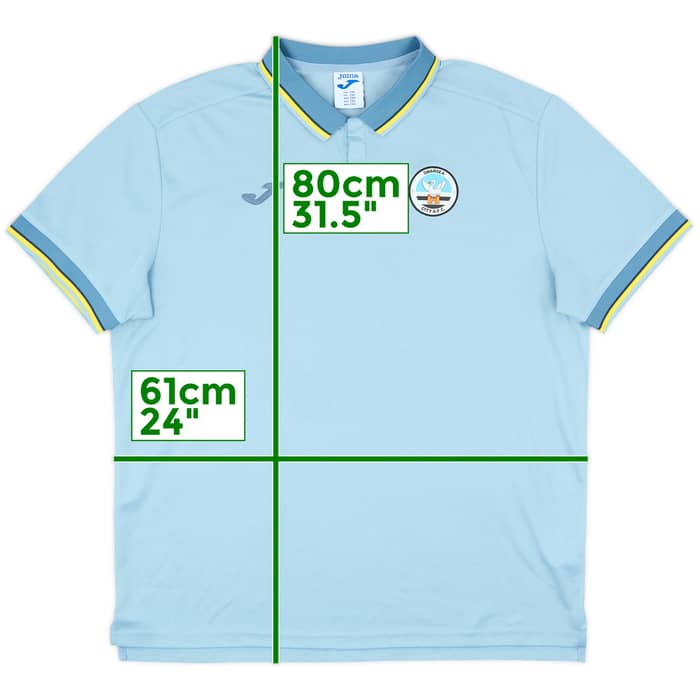 2021-22 Swansea Joma Polo Shirt - 9/10 - (XXL)