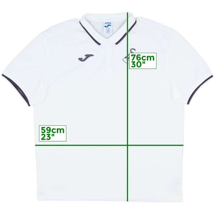 2018-19 Swansea Joma Polo Shirt - 8/10 - (XXL)