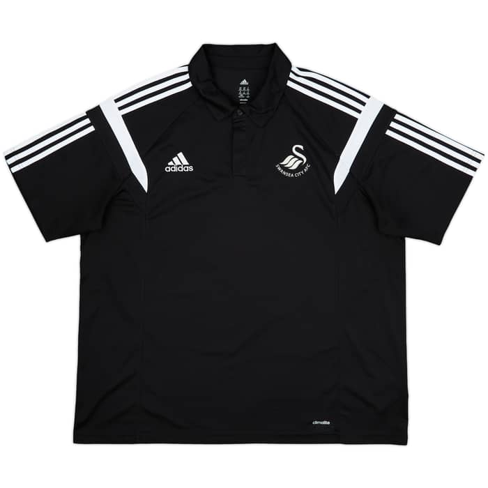 2014-15 Swansea adidas Polo Shirt - 10/10 - (XXL)