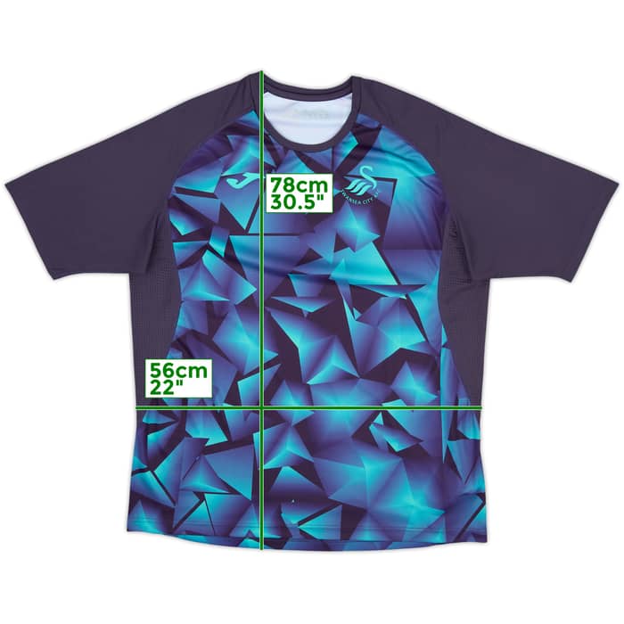 2024-25 Swansea Joma Training Shirt - 9/10 - (XXL)