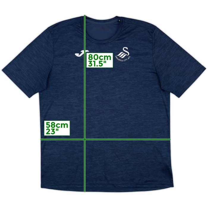 2020-21 Swansea Joma Training Shirt - 8/10 - (XL)