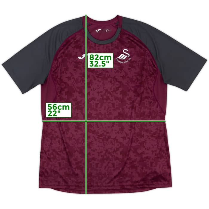 2018-19 Swansea Joma Training Shirt - 9/10 - (XXL)
