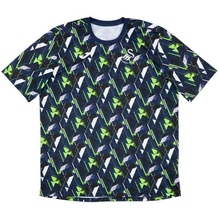 2019-20 Swansea Joma Pre-Match Training Shirt - 8/10 - (XXL)
