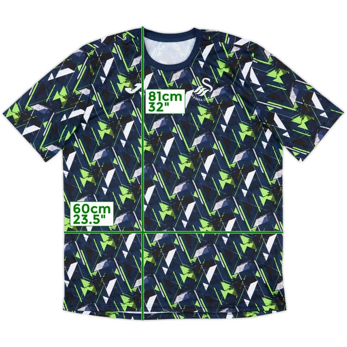 2019-20 Swansea Joma Pre-Match Training Shirt - 8/10 - (XXL)
