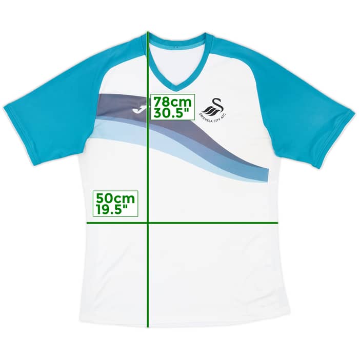 2020-21 Swansea Joma Training Shirt - 8/10 - (L)