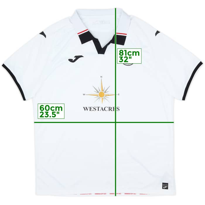 2022-23 Swansea Home Shirt - 9/10 - (XXL)