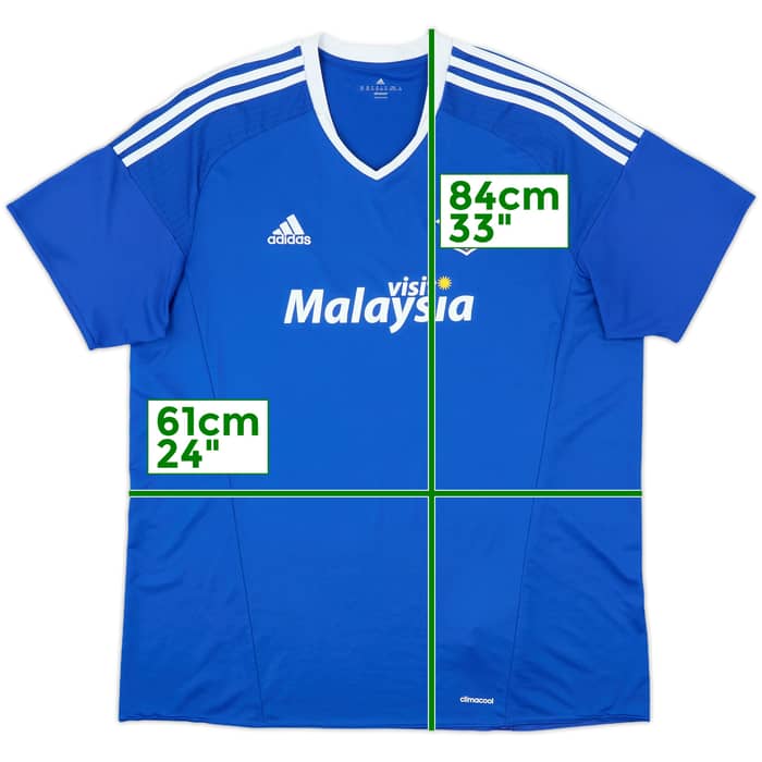 2016-17 Cardiff Home Shirt - 10/10 - (XXL)