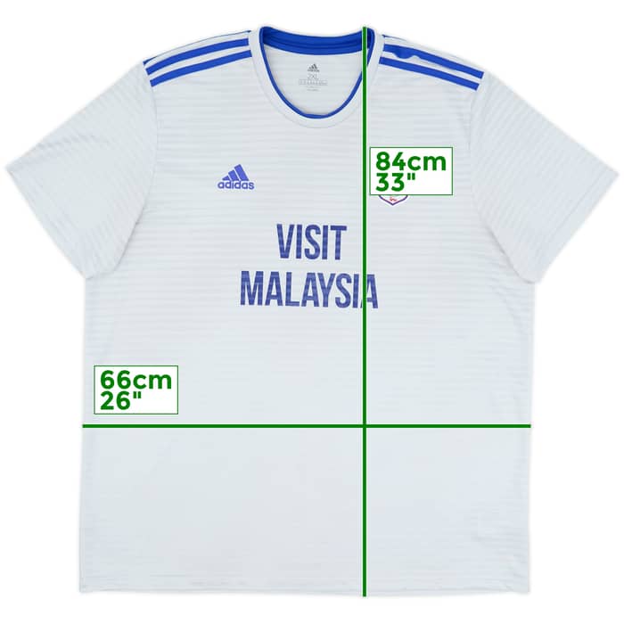 2018-19 Cardiff City Away Shirt - 7/10 - (XXL)