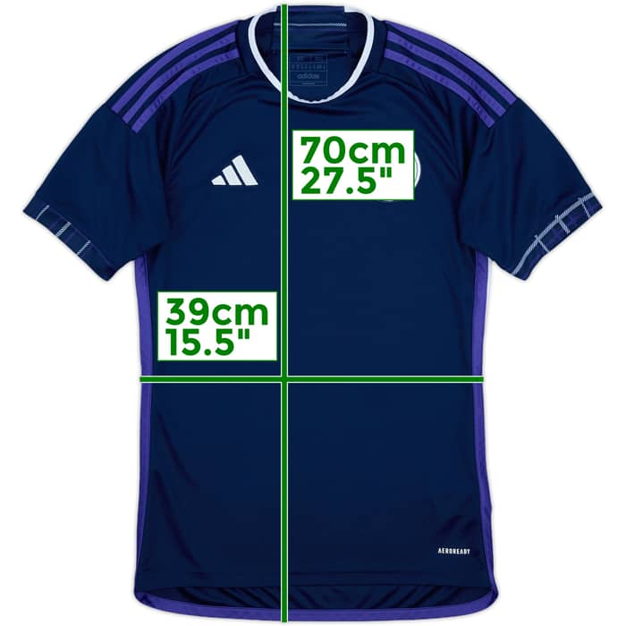 2022-23 Scotland Home Shirt - 8/10 - (XS)