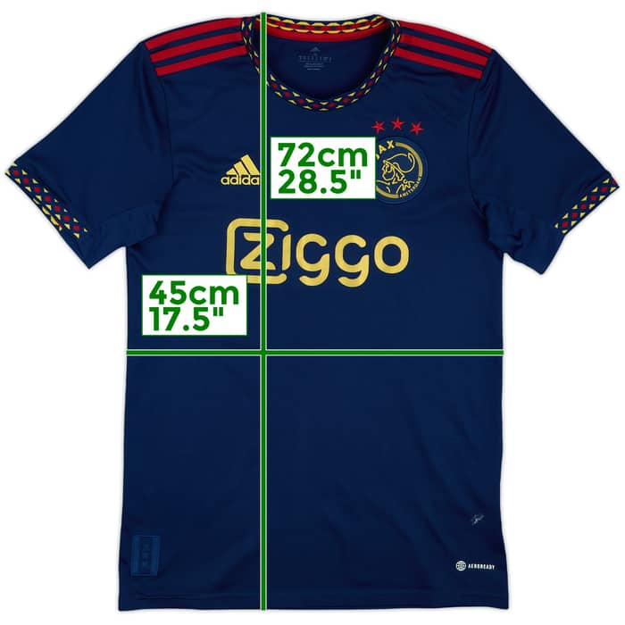 2022-23 Ajax Away Shirt - 8/10 - (S)