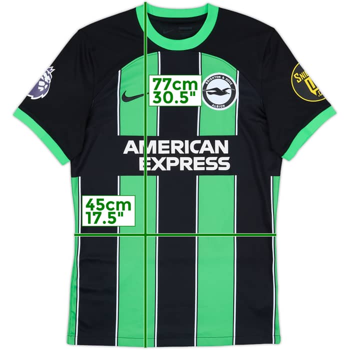 2023-24 Brighton Away Shirt - 9/10 - (M)