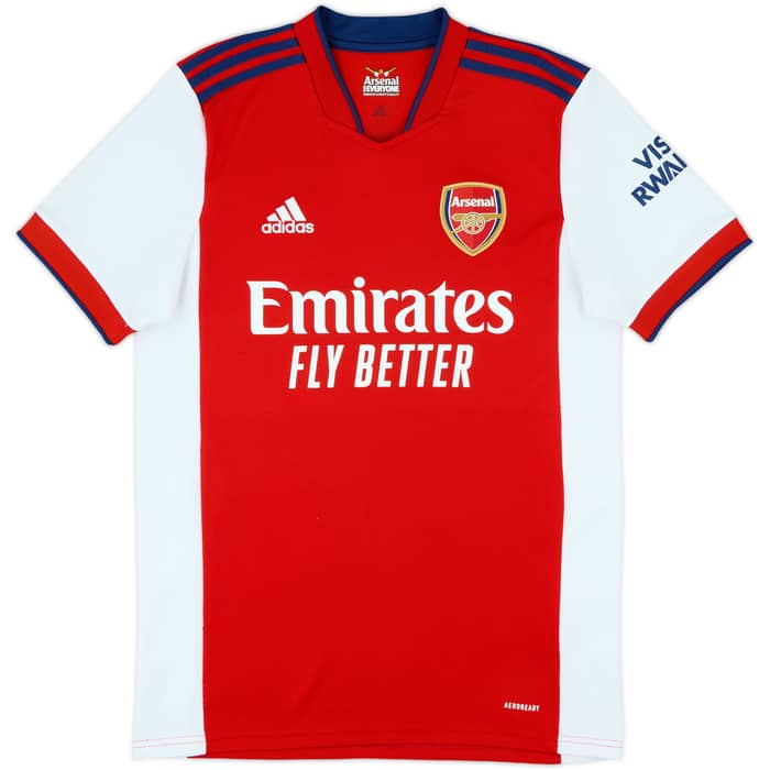 2021-22 Arsenal Home Shirt Odegaard #8 - 10/10 - (M)