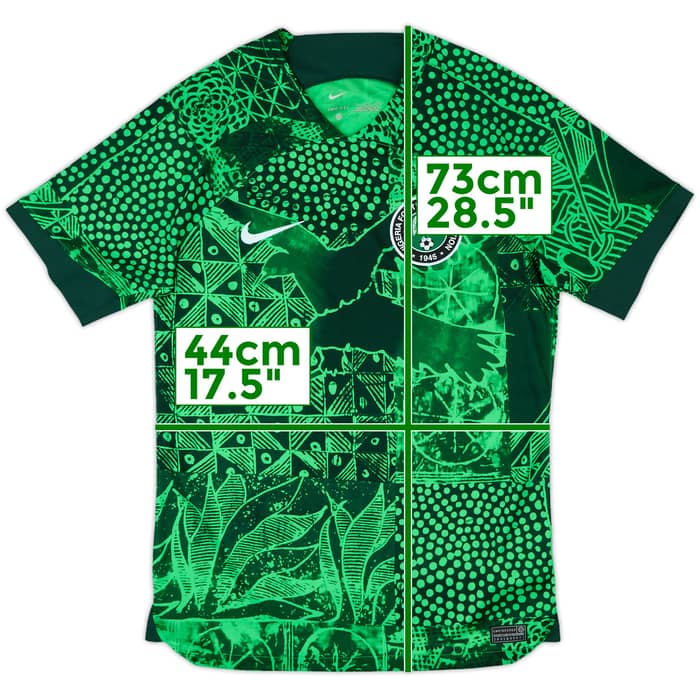 2022-24 Nigeria Home Shirt - 10/10 - (S)