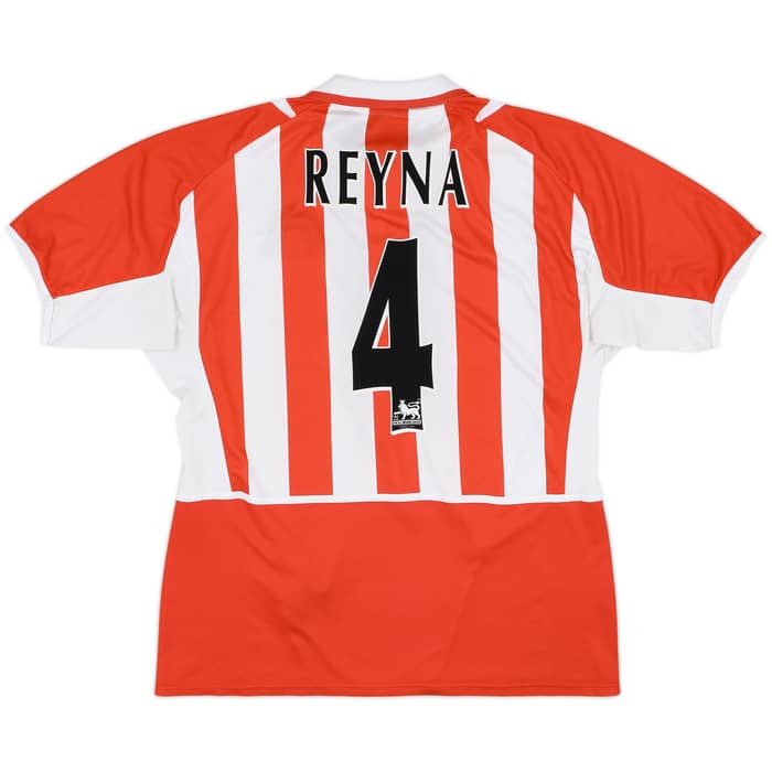 2002-04 Sunderland Home Shirt Reyna #4 - 8/10 - (XL)