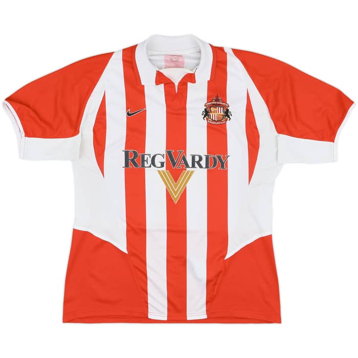 2002-04 Sunderland Home Shirt Reyna #4 - 8/10 - (XL)
