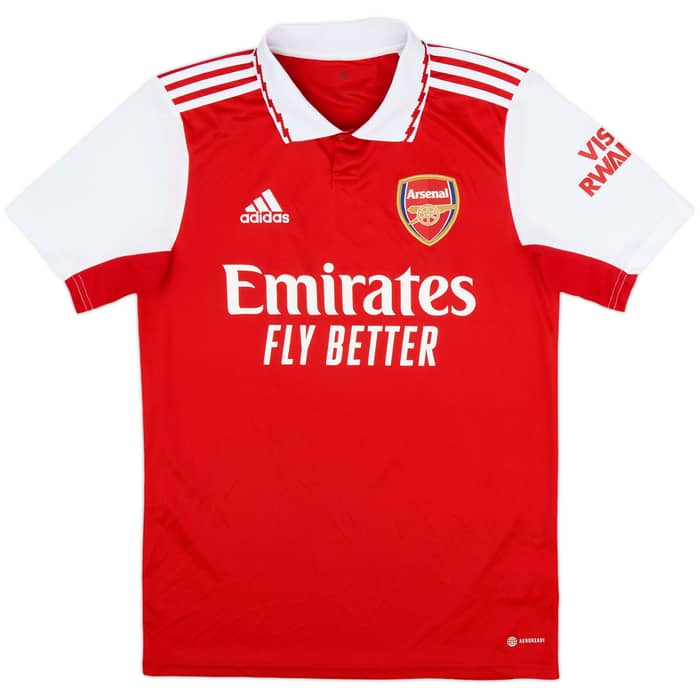 2022-23 Arsenal Home Shirt Odegaard #8 - 9/10 - (S)