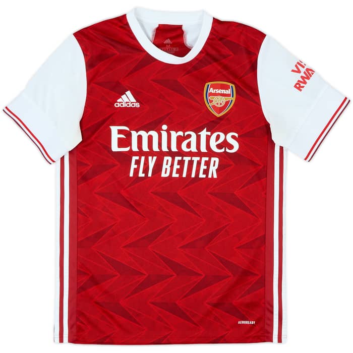 2019-20 Arsenal Home Shirt Saka #77 - 9/10 - (M)