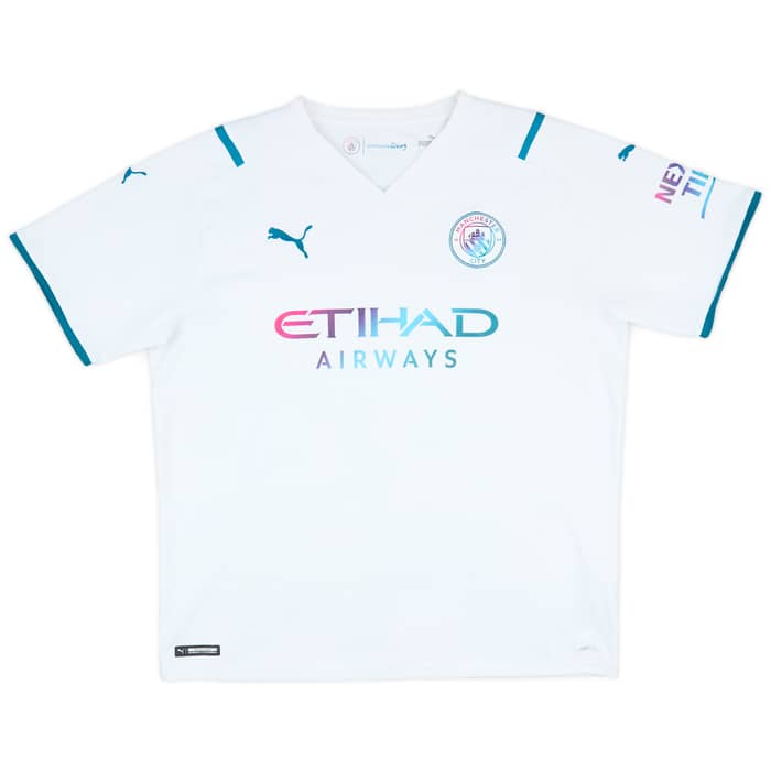 2021-22 Manchester City Away Shirt Gundogan #8 - 7/10 - (XL)