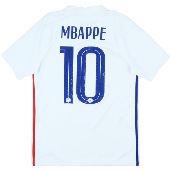 2020-21 France Away Shirt Mbappe #10 - 10/10 - (S)
