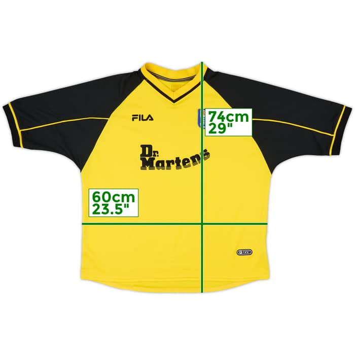 2000-02 Rushden & Diamonds Away Shirt - 6/10 - (XL)
