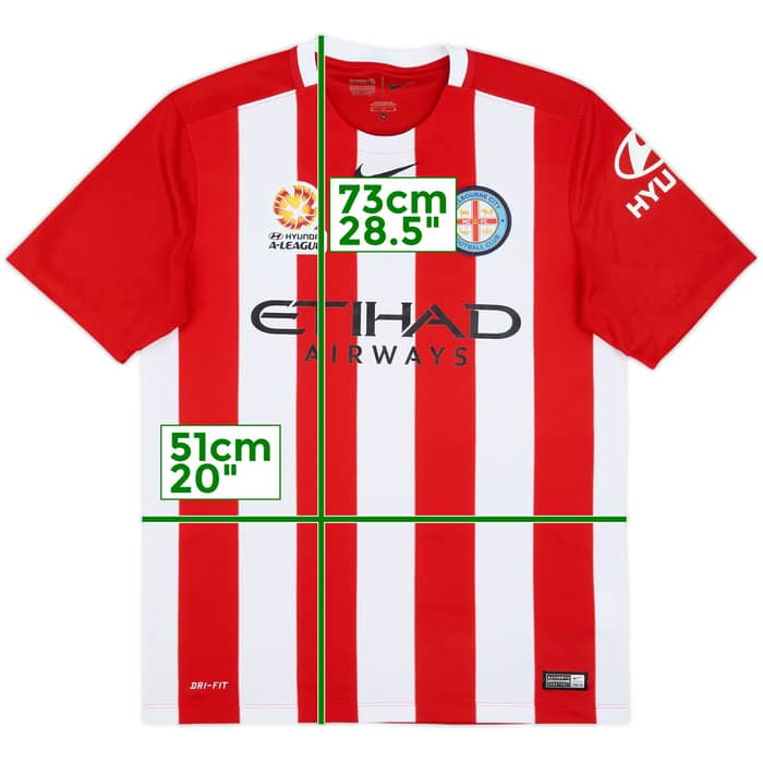 2015-16 Melbourne City Away Shirt - 9/10 - (M)