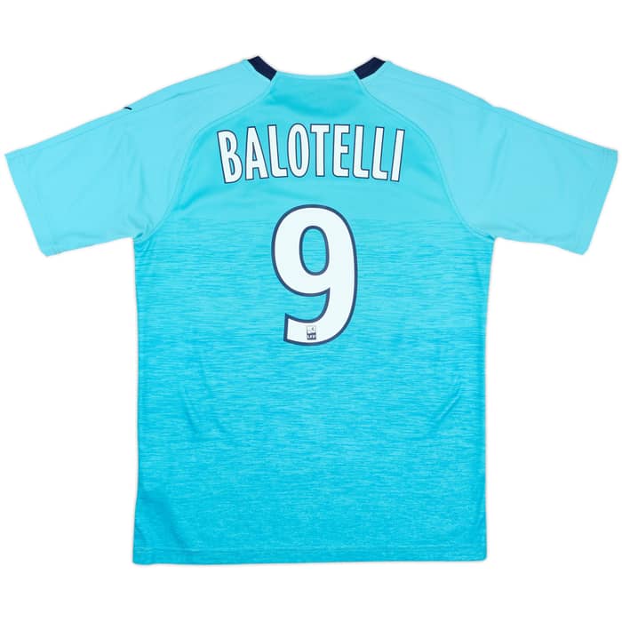 2018-19 Olympique Marseille Third Shirt Balotelli #9 - 9/10 - (M)