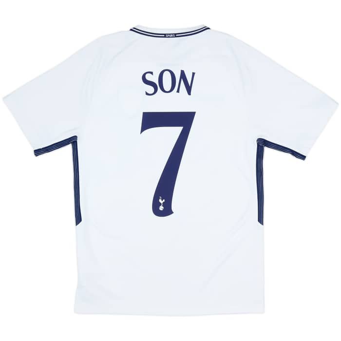2017-18 Tottenham Home Shirt Son #7 - 8/10 - (S)
