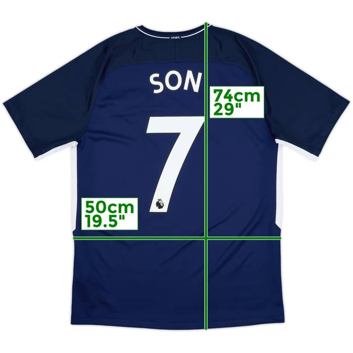 2017-18 Tottenham Away Shirt Son #7 - 6/10 - (M)