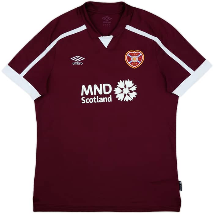 2021-22 Hearts Home Shirt Baningime #6 - 9/10 - (XL)