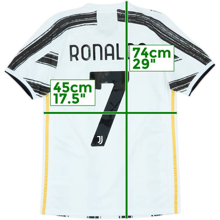 2020-21 Juventus Home Shirt Ronaldo #7 - 8/10 - (S)