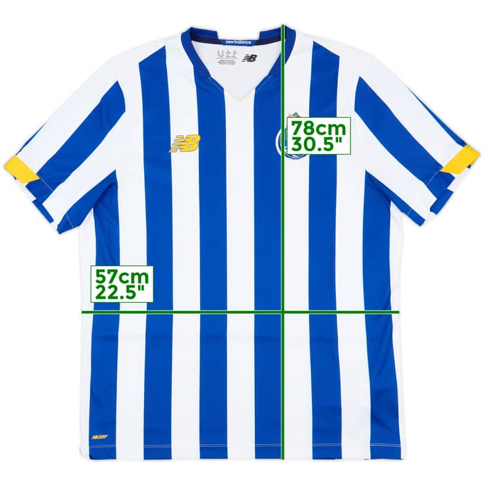 2020-21 Porto Home Shirt - 8/10 - (XL)