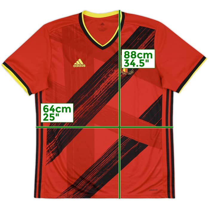 2020-21 Belgium Home Shirt - 10/10 - (XL)