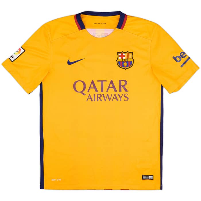 2015-16 Barcelona Away Shirt Messi #10 - 8/10 - (M)
