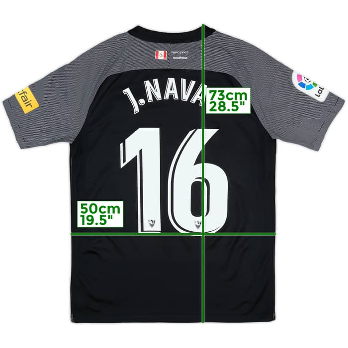 2018-19 Sevilla Third Shirt J.Navas #16 - 8/10 - (M)