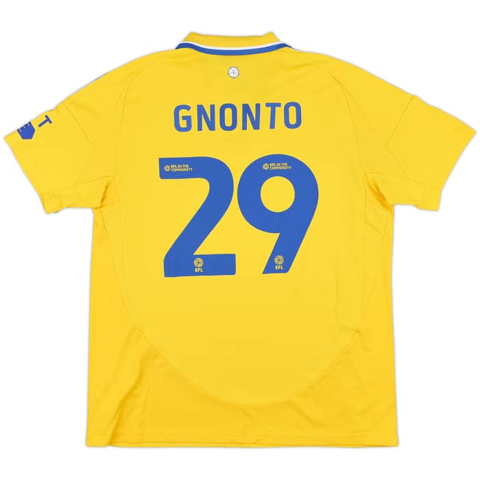2024-25 Leeds United Away Shirt Gnonto #29 - 7/10 - (XL)