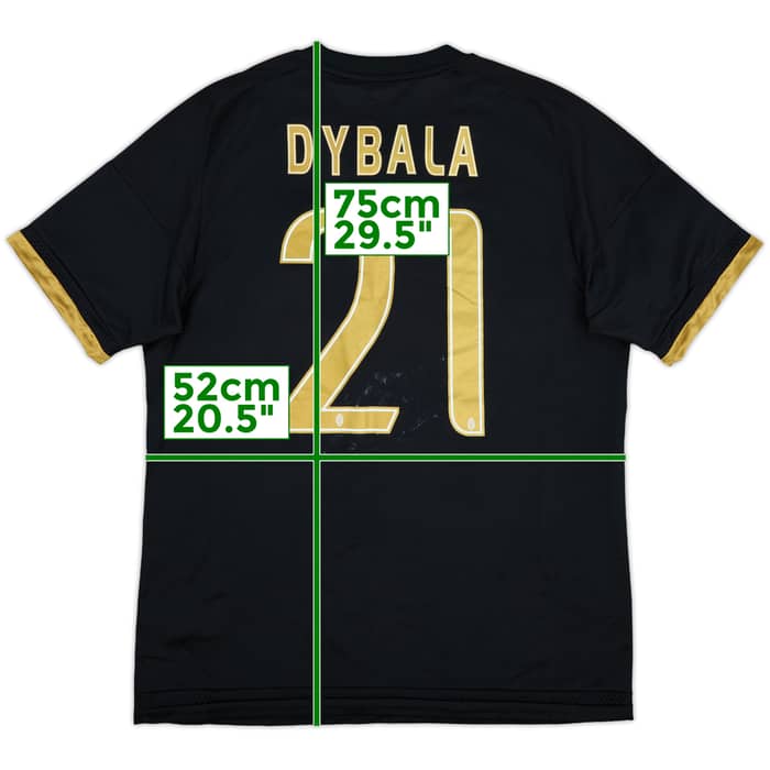 2015-16 Juventus Third Shirt Dybala #21 - 6/10 - (L)