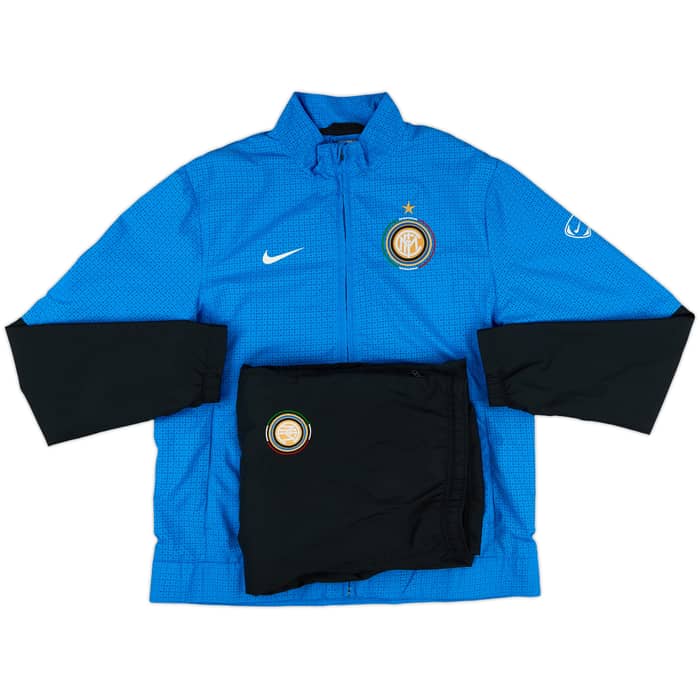 2009-10 Inter Milan Nike Tracksuit - 7/10 - (L)
