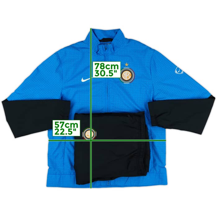 2009-10 Inter Milan Nike Tracksuit - 7/10 - (L)
