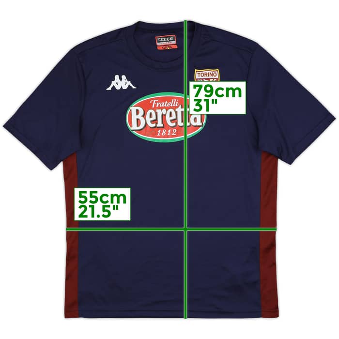 2017-18 Torino Kappa Training Shirt - 8/10 - (L)
